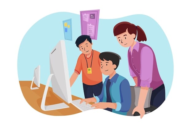 NLIT training and internship illustration